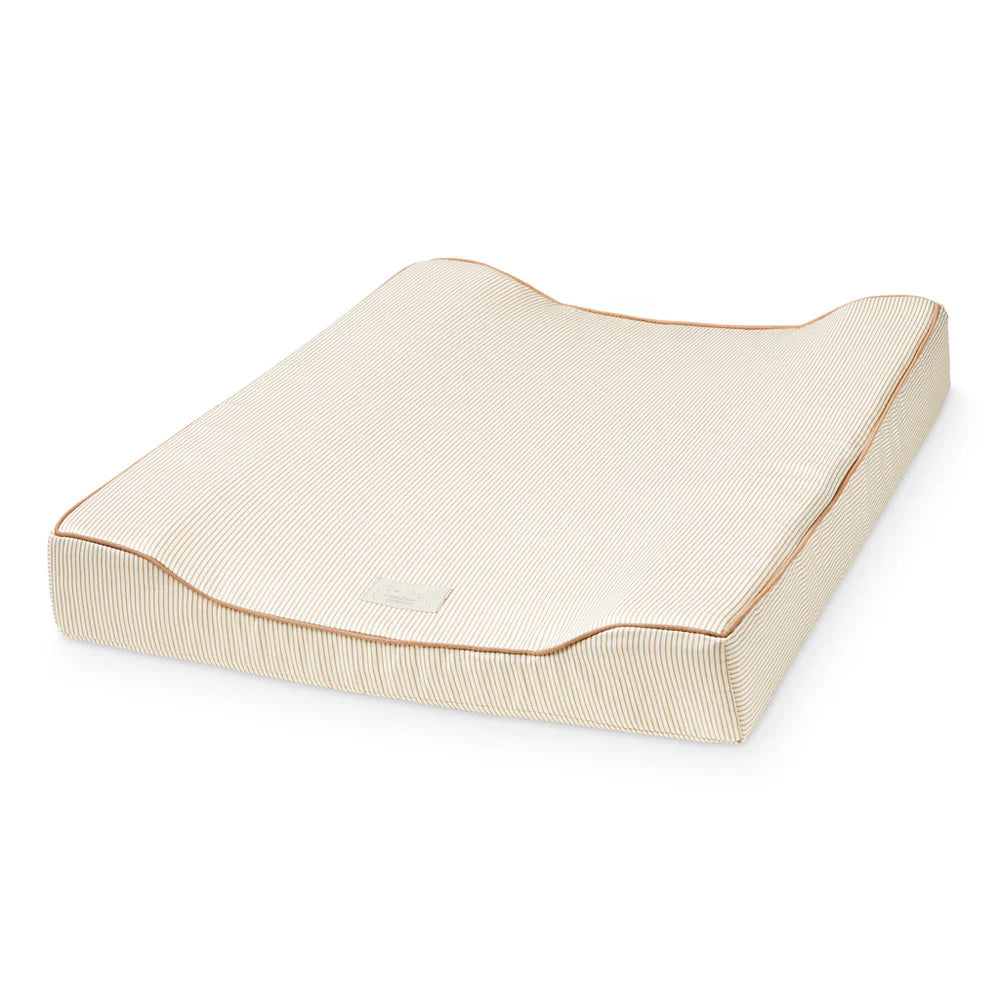Cam Cam Copenhagen - Changing Cushion - Classic Stripes Camel - Mabel & Fox