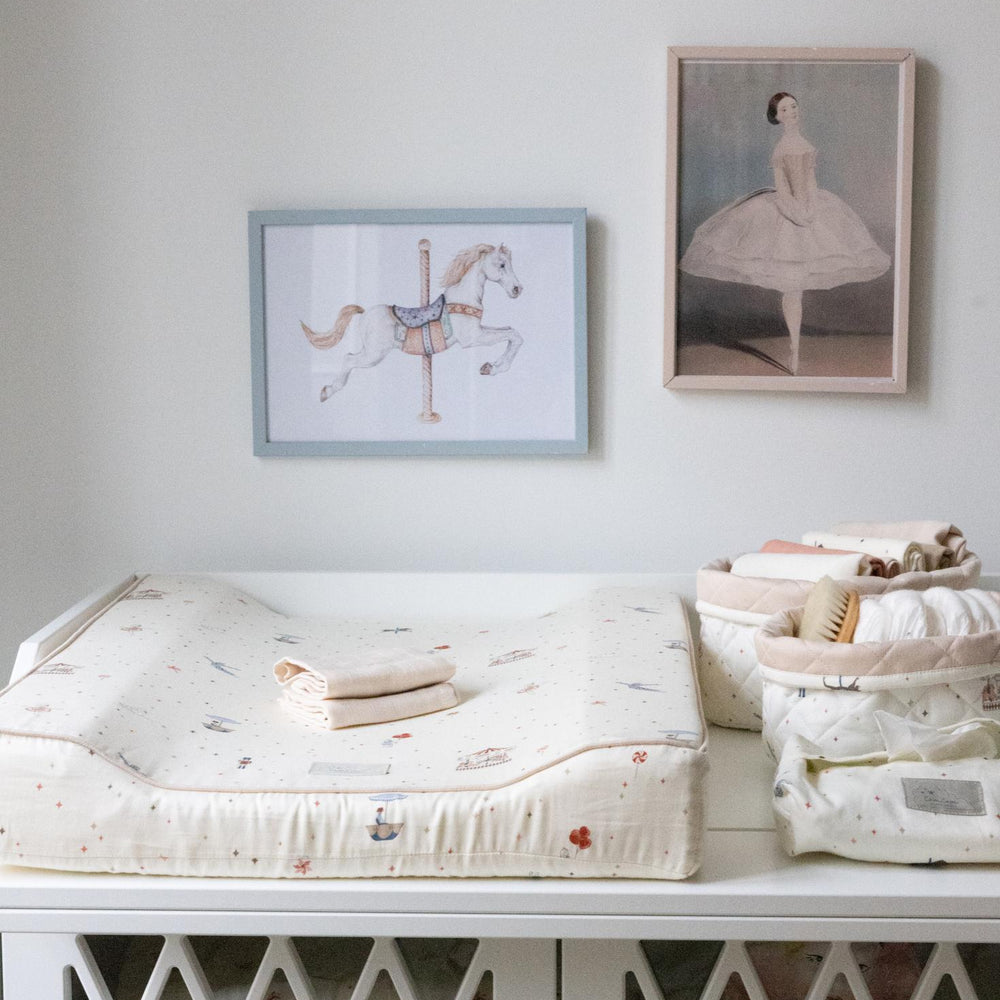 Cam Cam Copenhagen - Changing Cushion - OCS - Carousel - Mabel & Fox