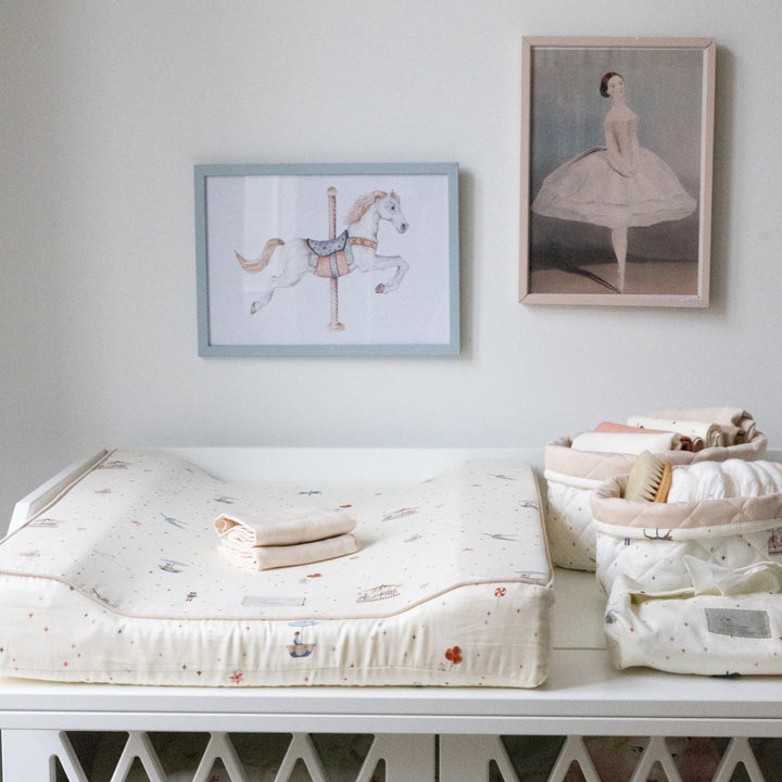 Cam Cam Copenhagen - Changing Cushion - OCS - Carousel - Mabel & Fox