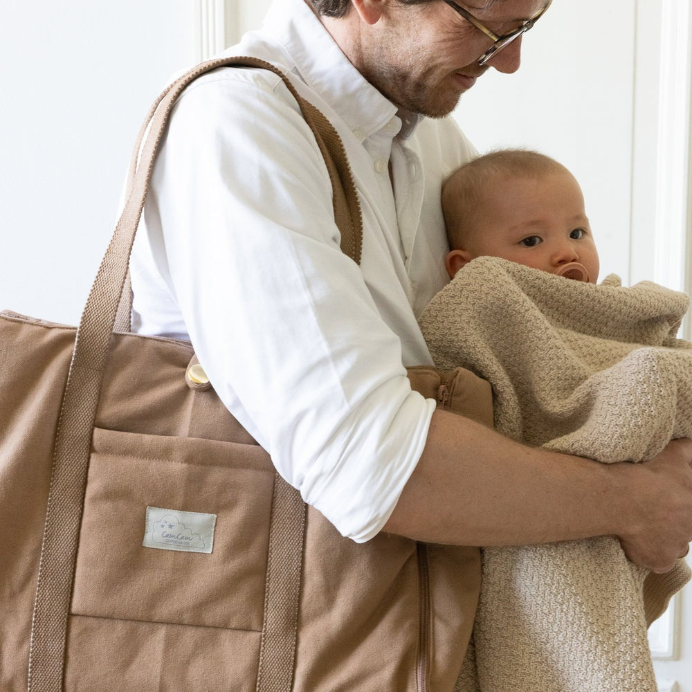 Cam Cam Copenhagen - Foldable Changing Bag - OCS - Camel - Mabel & Fox