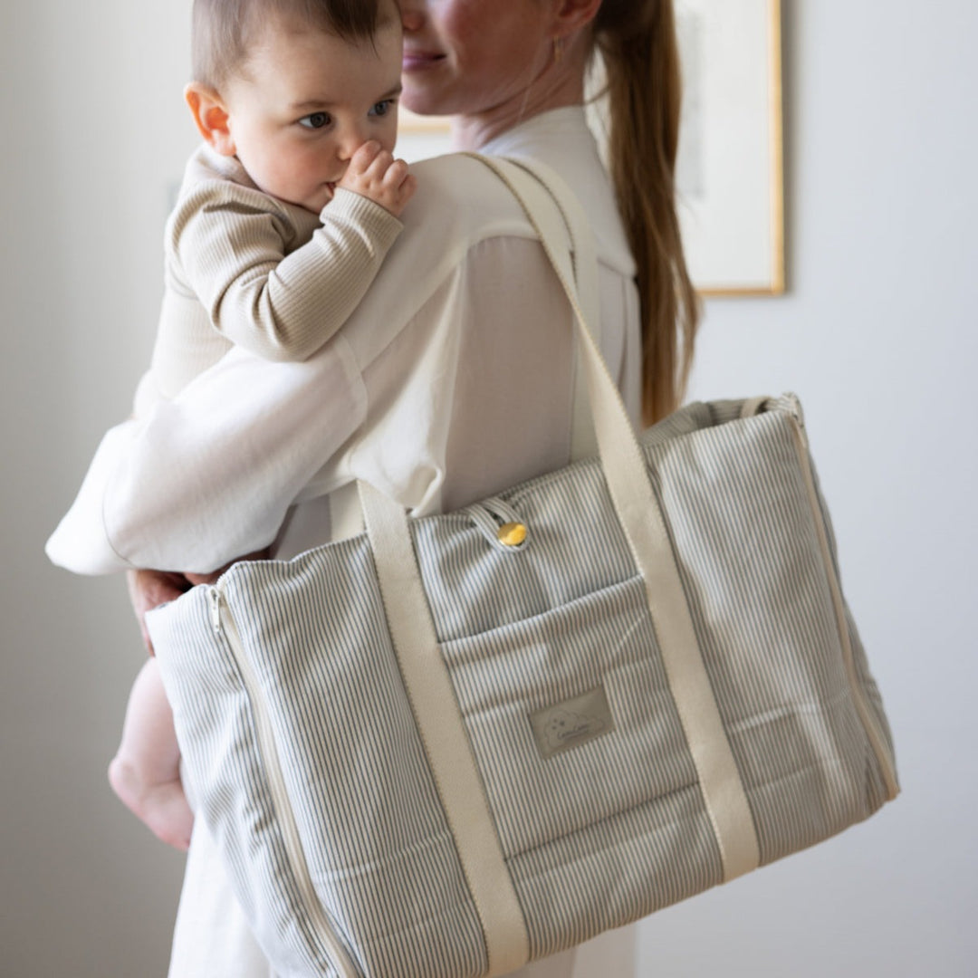 Cam Cam Copenhagen - Foldable Changing Bag - OCS - Classic Stripes - Mabel & Fox