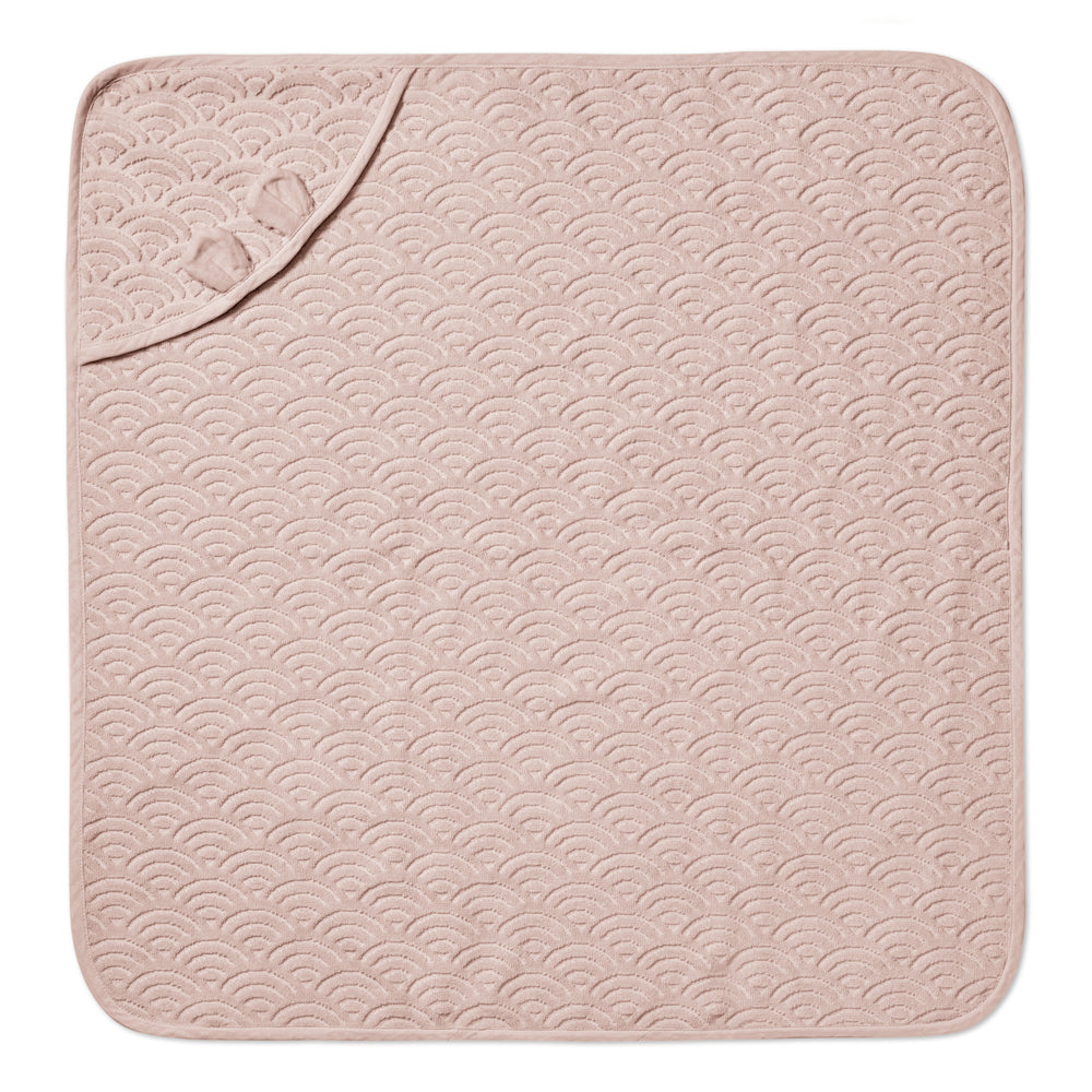 Cam Cam Copenhagen - Hooded Baby Towel GOTS - Dusty Rose - Mabel & Fox