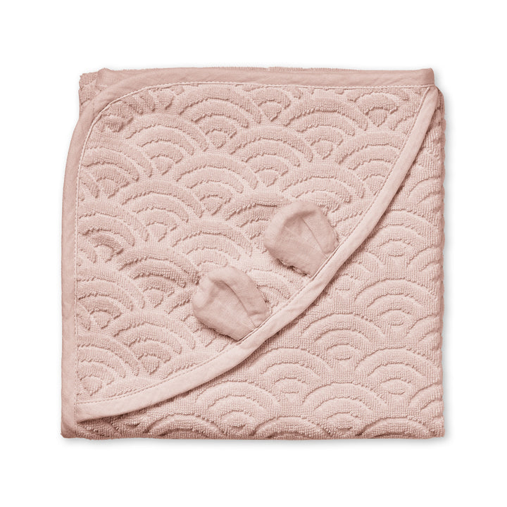 Cam Cam Copenhagen - Hooded Baby Towel GOTS - Dusty Rose - Mabel & Fox