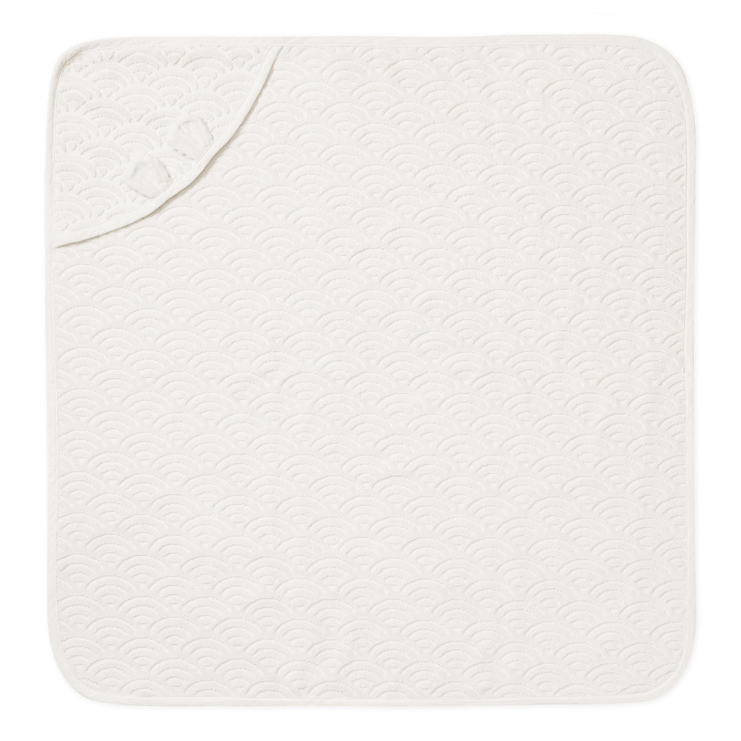 Cam Cam Copenhagen - Hooded Baby Towel GOTS - Off-White - Mabel & Fox