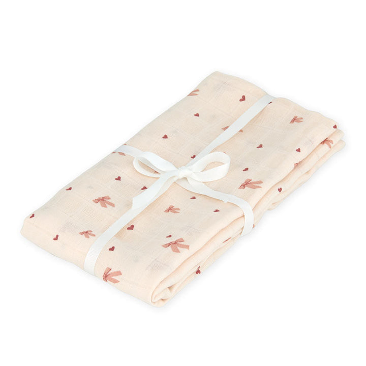 Cam Cam Copenhagen - Jersey Swaddle - Bows - Mabel & Fox