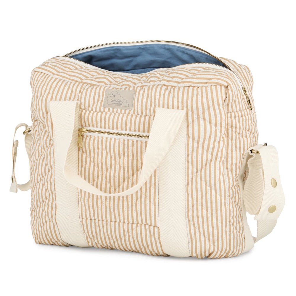 Cam Cam Copenhagen - Medium Changing Bag W/Pram Straps - Oatfield - Mabel & Fox