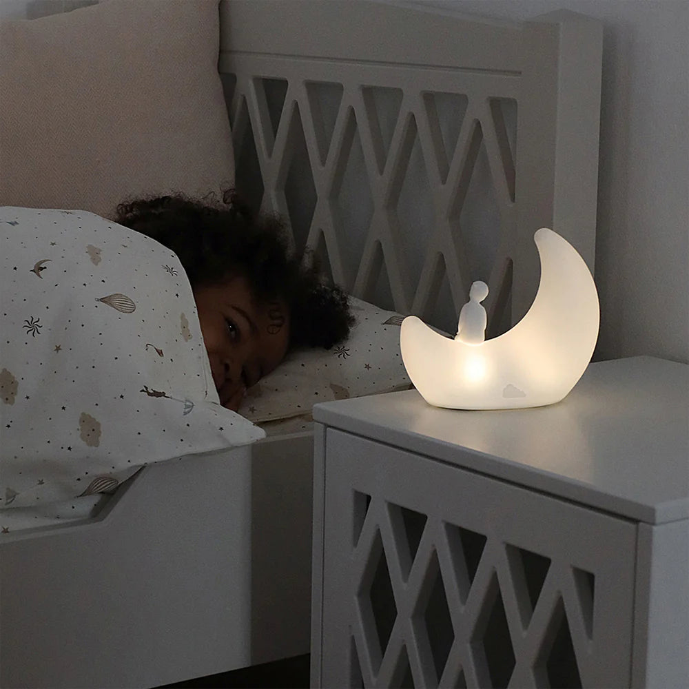 Cam Cam Copenhagen - Moon Night Light - Off White - Mabel & Fox