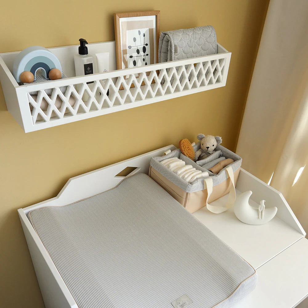 Cam Cam Copenhagen - Nappy Caddy - Classic Stripes Blue - Mabel & Fox