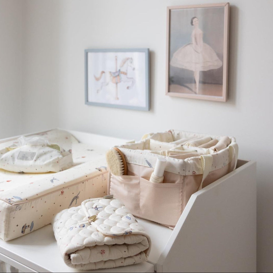 Cam Cam Copenhagen - Nappy Caddy - OCS - Carousel - Mabel & Fox