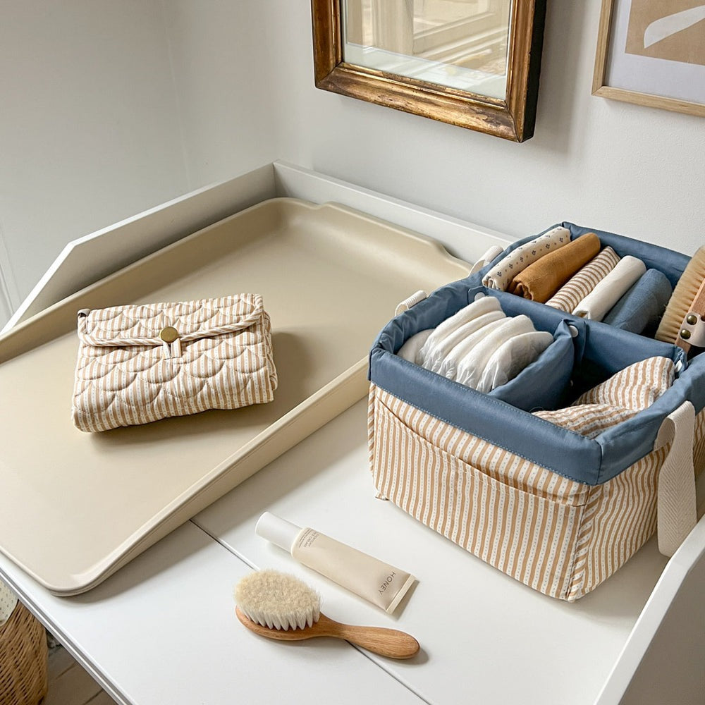 Cam Cam Copenhagen - Quilted Changing Mat - Oatfield - Mabel & Fox