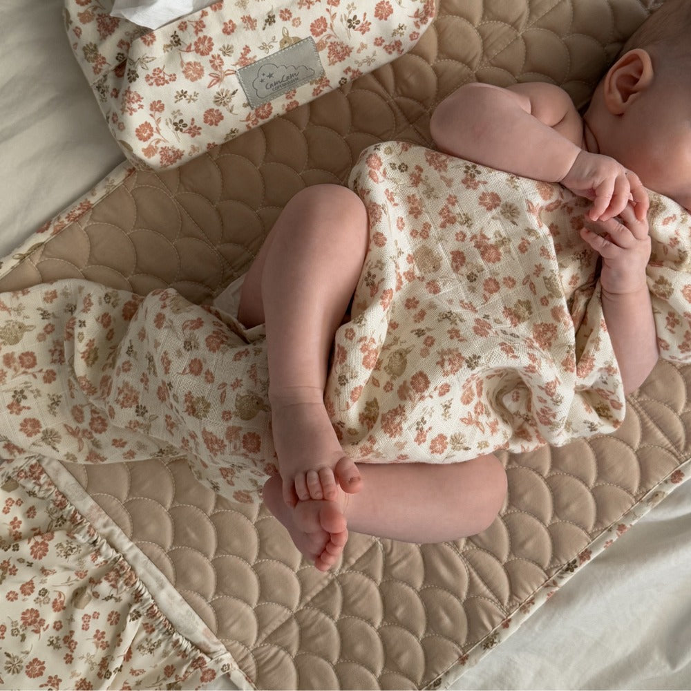 Cam Cam Copenhagen - Quilted Changing Mat  - OCS - Augusta - Mabel & Fox