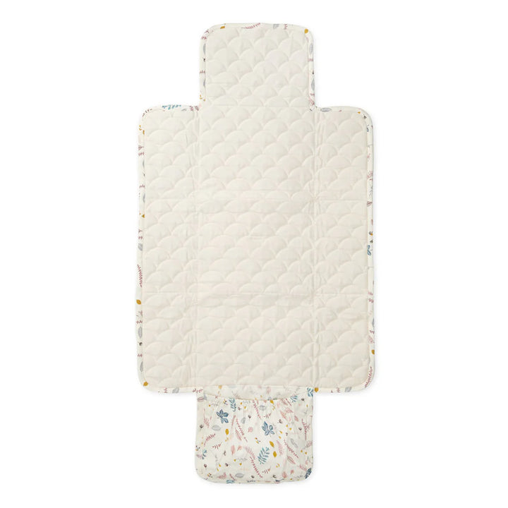 Cam Cam Copenhagen - Quilted Changing Mat  - Pressed Leaves Rose - Mabel & Fox