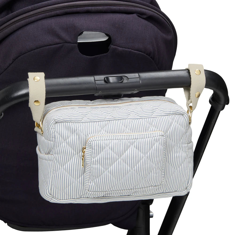 Cam Cam Copenhagen - Small Changing Bag - Classic Stripes Blue - Mabel & Fox