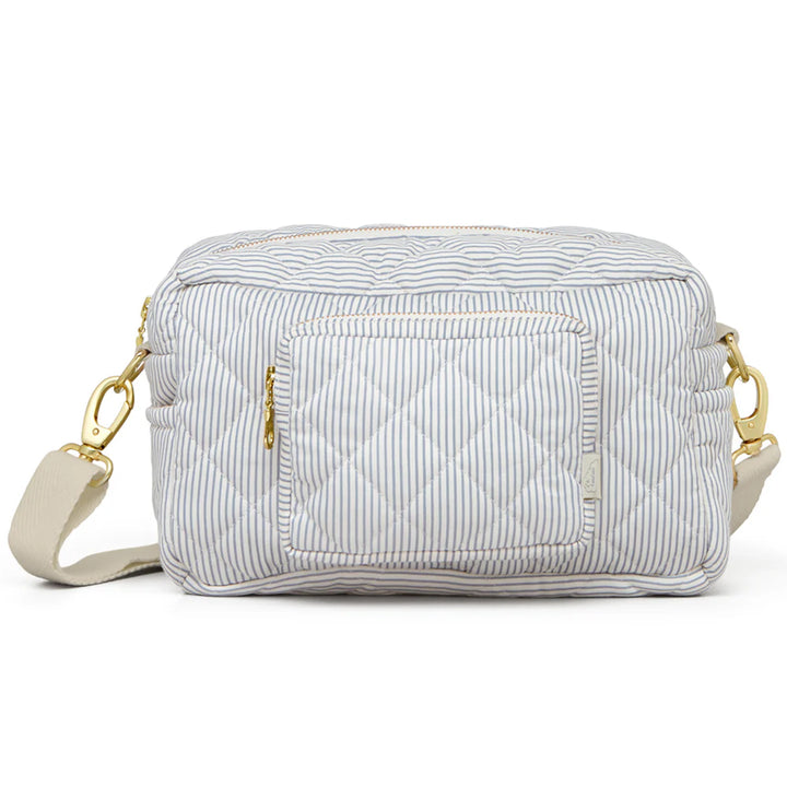 Cam Cam Copenhagen - Small Changing Bag - Classic Stripes Blue - Mabel & Fox
