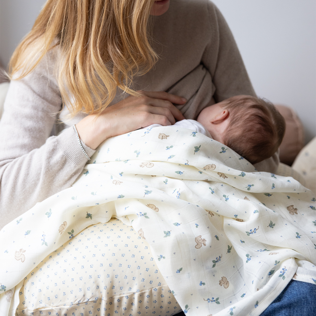 Cam Cam Copenhagen - Swaddle - Blueberries - Mabel & Fox