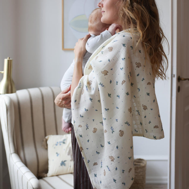 Cam Cam Copenhagen - Swaddle - Blueberries - Mabel & Fox