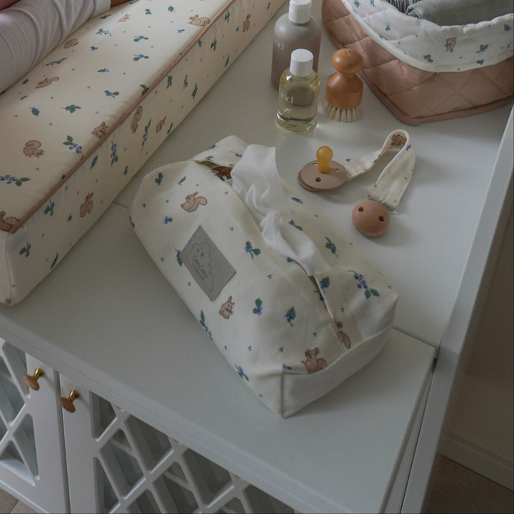 Cam Cam Copenhagen - Wet Wipe Cover - Blueberries - Mabel & Fox