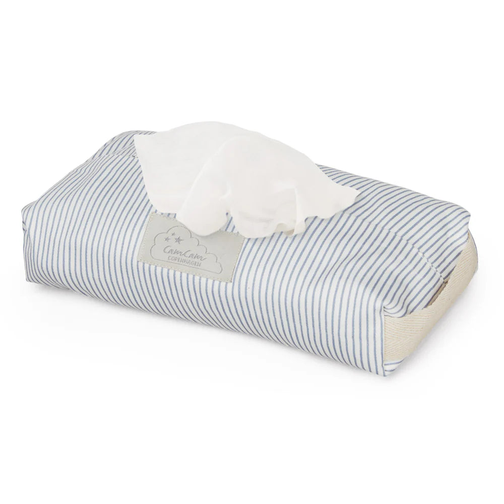 Cam Cam Copenhagen - Wet Wipe Cover GOTS - Classic Blue Stripes - Mabel & Fox