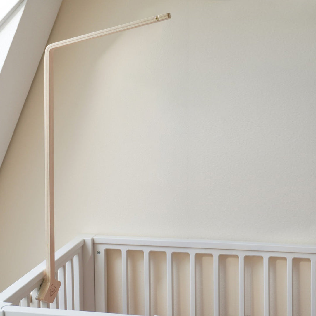 Cam Cam Copenhagen - Wooden Mobile Holder - Natural - Mabel & Fox