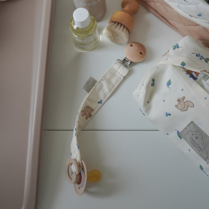 Cam Cam Copenhagen - Pacifier Holder - Blueberries - Mabel & Fox