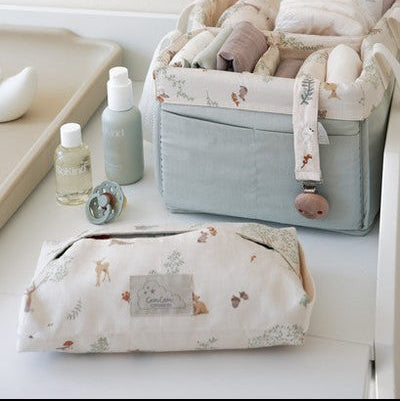 Cam Cam Copenhagen – Wet Wipe Cover – GOTS Woodland