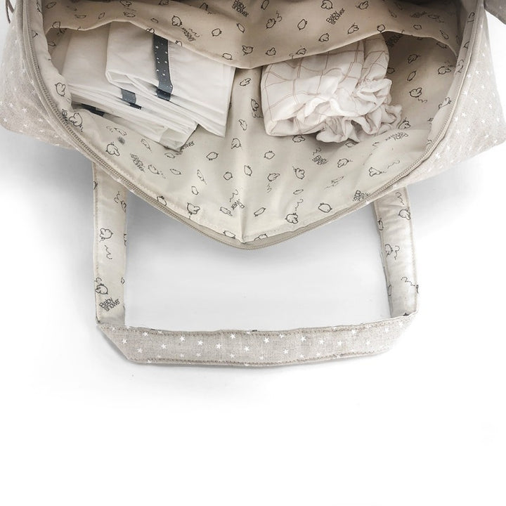 Babyshower – Camila Maternity Bag – Olive Bloom - Mabel & Fox
