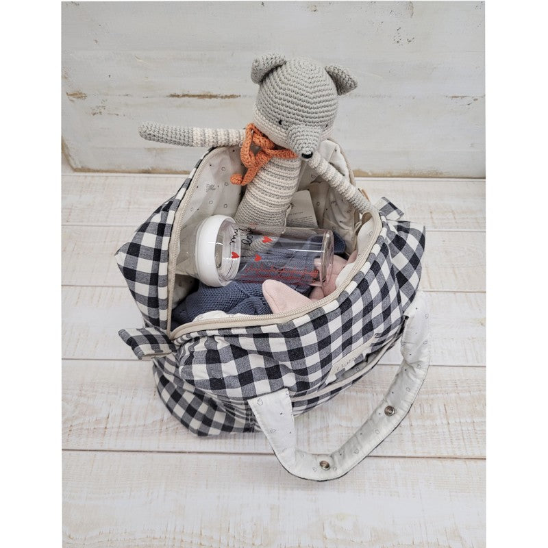 Babyshower – Camila Tiny Bag – Vichy Damier - Mabel & Fox