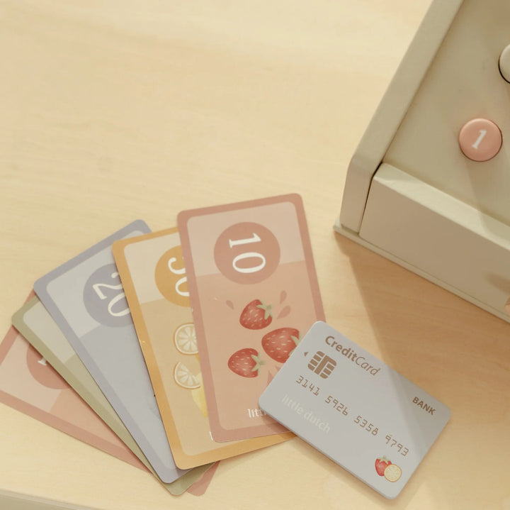 Little Dutch - Wooden Toy Cash Register With Scanner