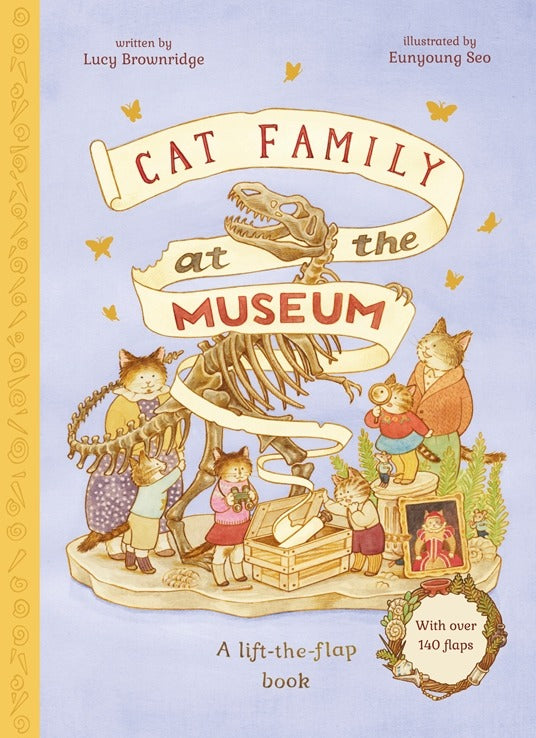 Cat Family At The Museum - Mabel & Fox