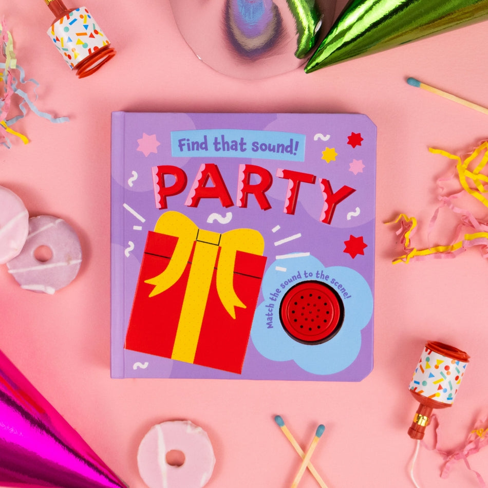 Find That Sound Party – Children’s Sound Book - Mabel & Fox