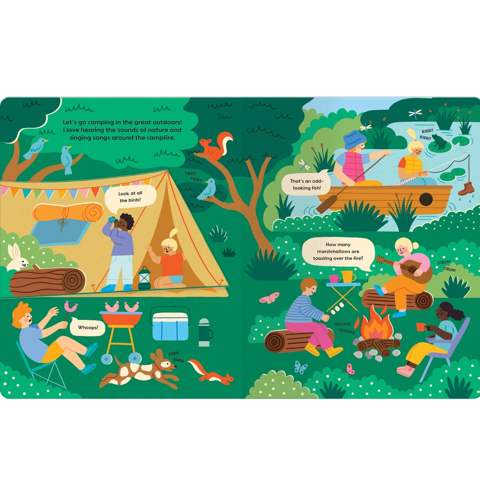 Sounds on Holiday – Lift-the-Flap Sound Book - Mabel & Fox