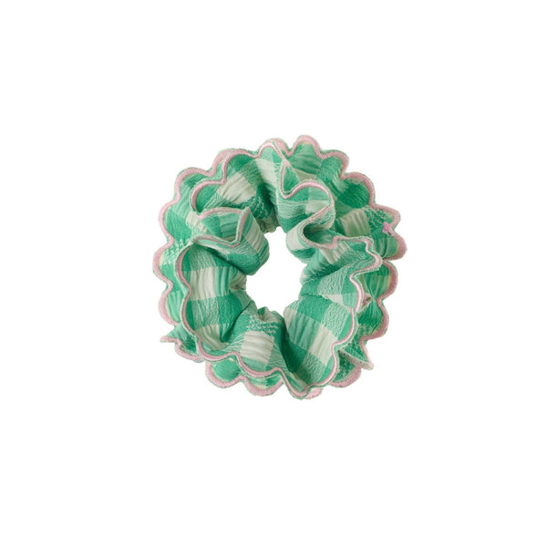 Rockahula – Gertie Gingham Scalloped Scrunchie