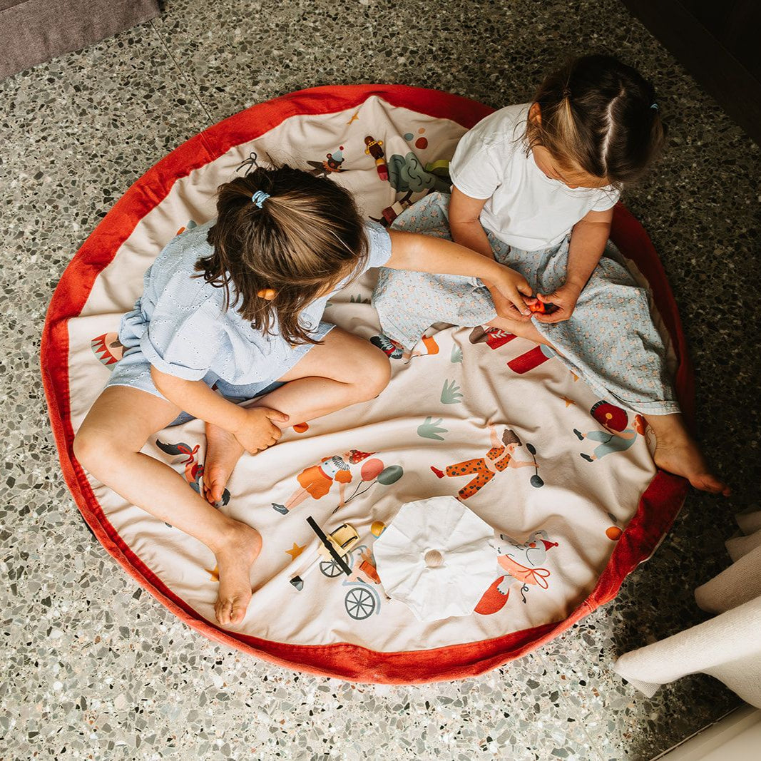 Play & Go - Activity Play Mat & Storage Bag - Circus - Mabel & Fox