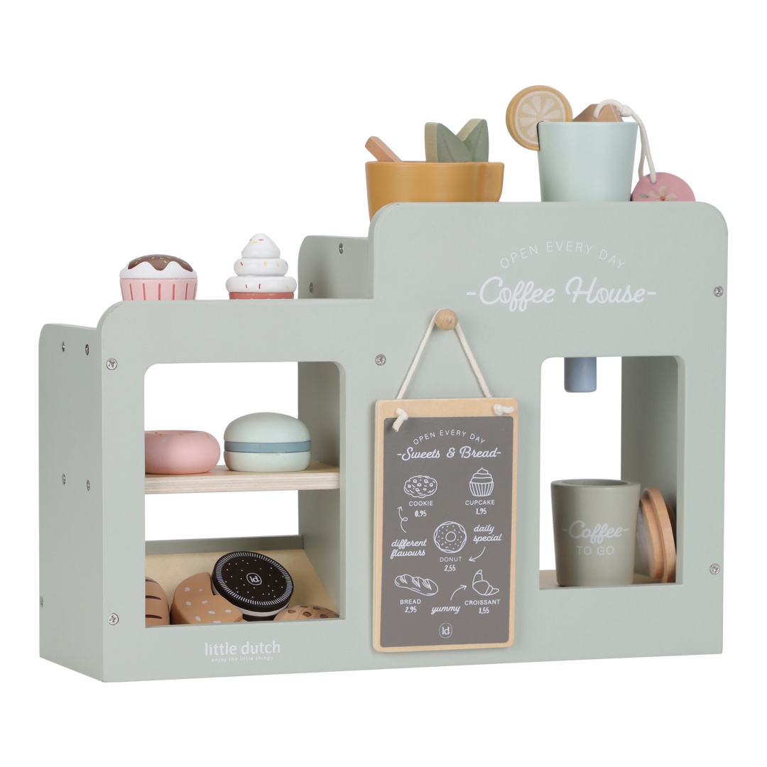 Little Dutch - Wooden Coffee Corner - Mabel & Fox