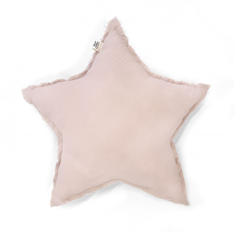 Babyshower – Star Cushion – Nude Powder - Mabel & Fox