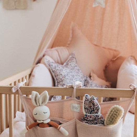Babyshower – Star Cushion – Nude Powder - Mabel & Fox