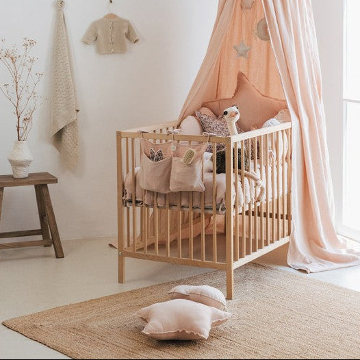 Babyshower – Star Cushion – Nude Powder - Mabel & Fox