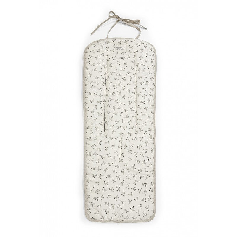 Babyshower - Universal Stroller Mat - Olive Bloom Canvas