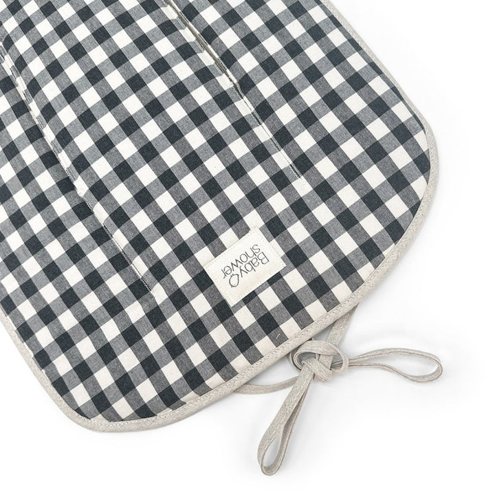 Babyshower – Universal Stroller Mat – Vichy Damier - Mabel & Fox