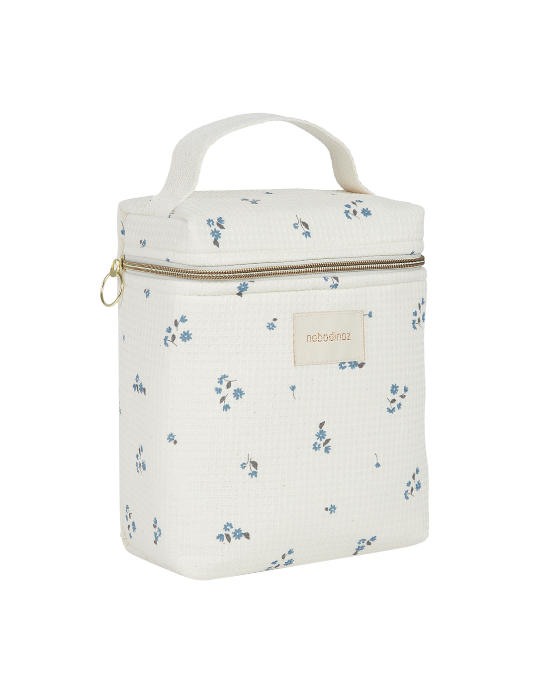 Nobodinoz Concerto Insulated Baby Bottle And Lunch Bag Lily Blue Mabel Fox