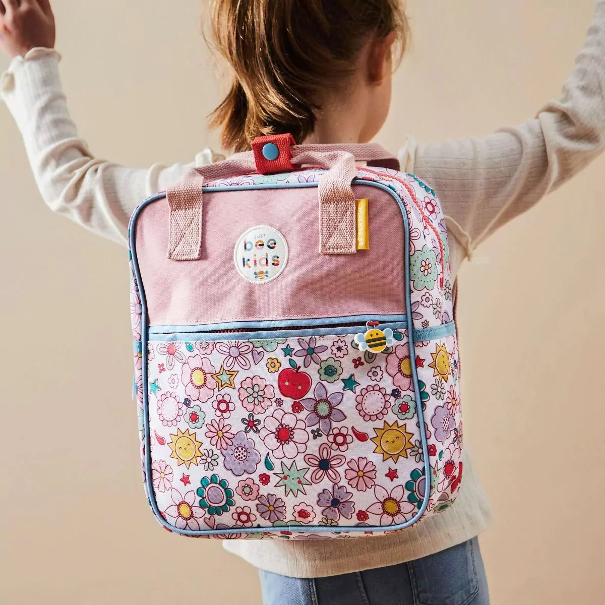 Just Bee Kids - Backpack - Retro Floral | Mabel & Fox