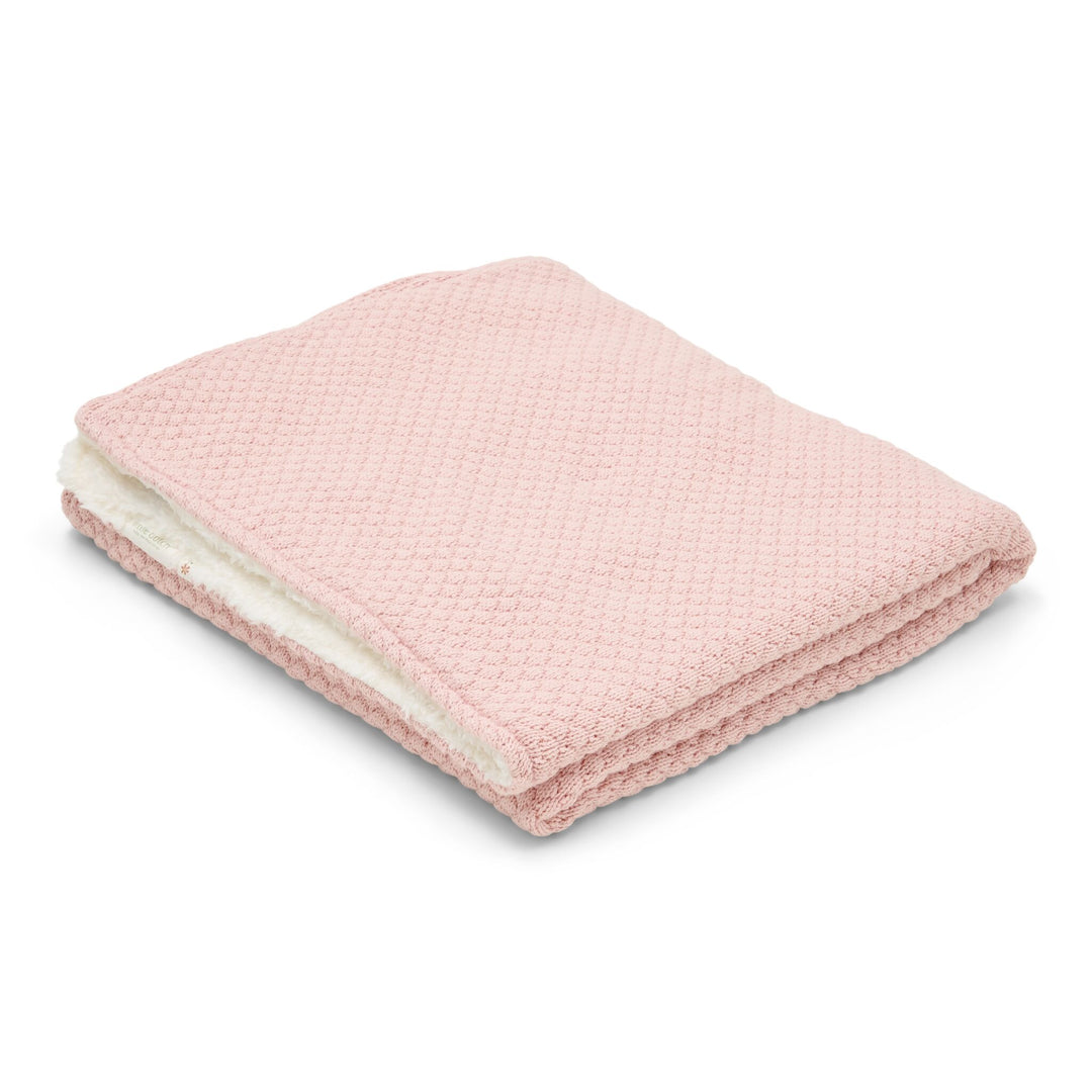 Little Dutch - Knitted Bassinet Blanket - Pure Blossom