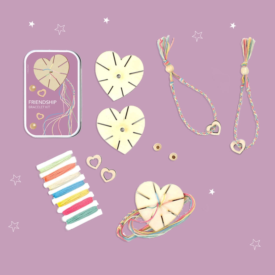 Cotton Twist – Friendship Bracelet Making Gift Kit - Mabel & Fox