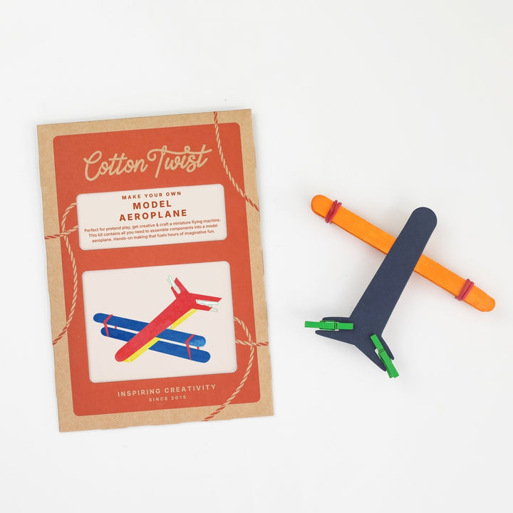 Cotton Twist – Make Your Own Model Aeroplane - Mabel & Fox