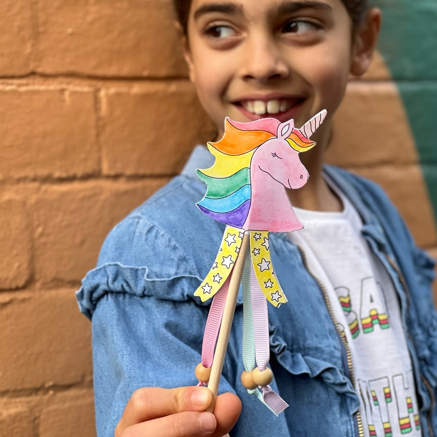 Cotton TwistMake Your Own Unicorn Wand - Mabel & Fox