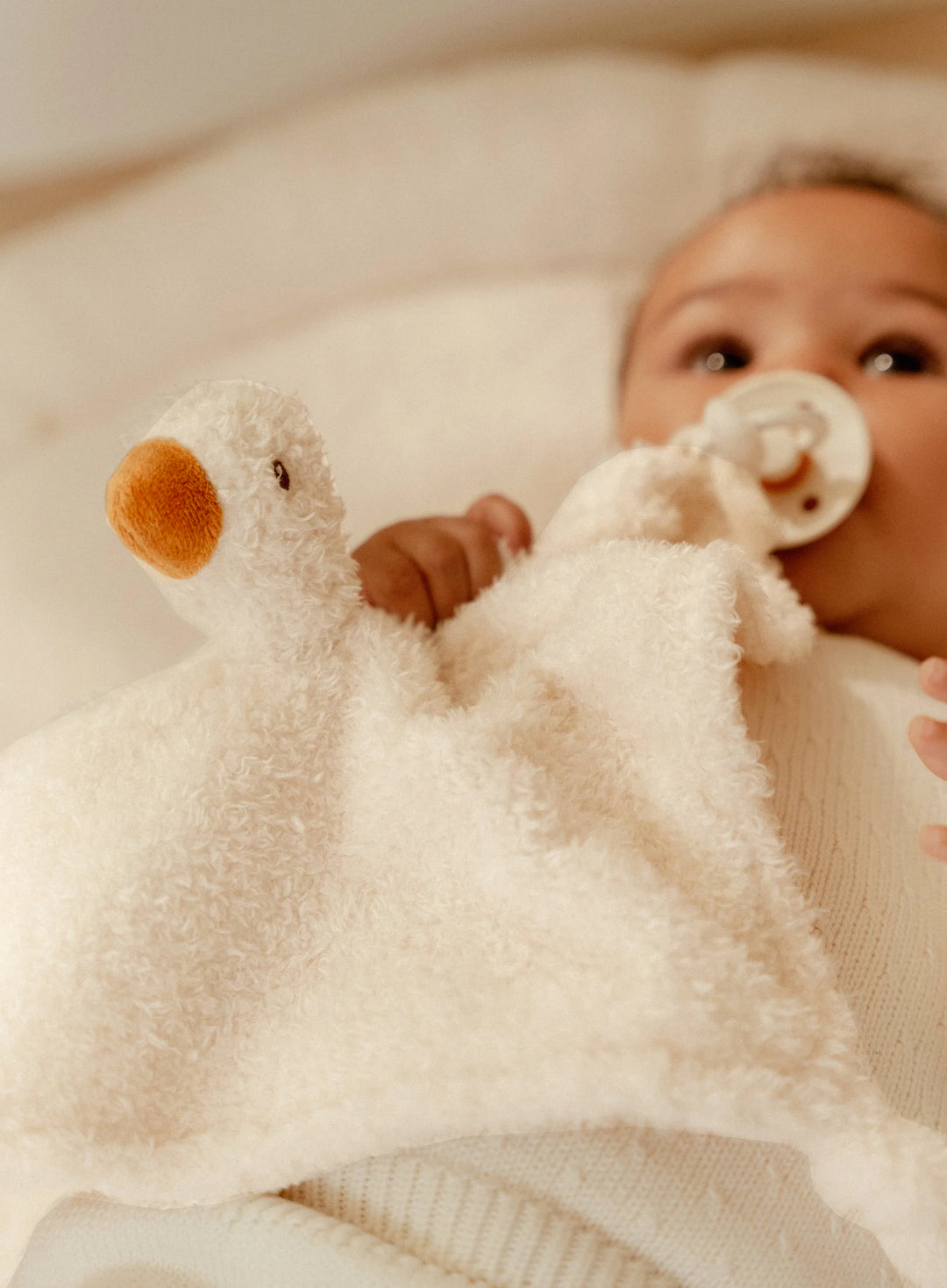 Little Dutch - Goose Cuddle Cloth - Newborn Naturals