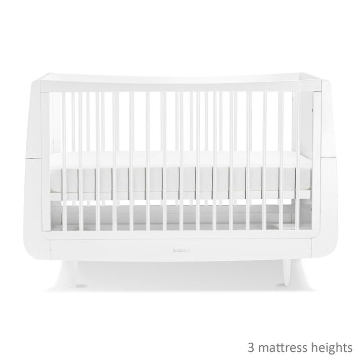 Snuz - Skandi White SnuzKot - Cot Bed