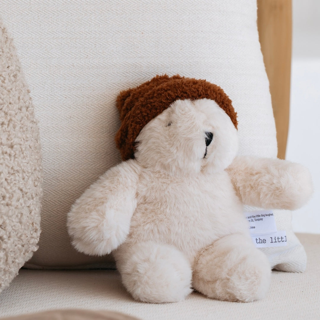 And The Little Dog Laughed - Soft Toy - Frankie Bear - Cream