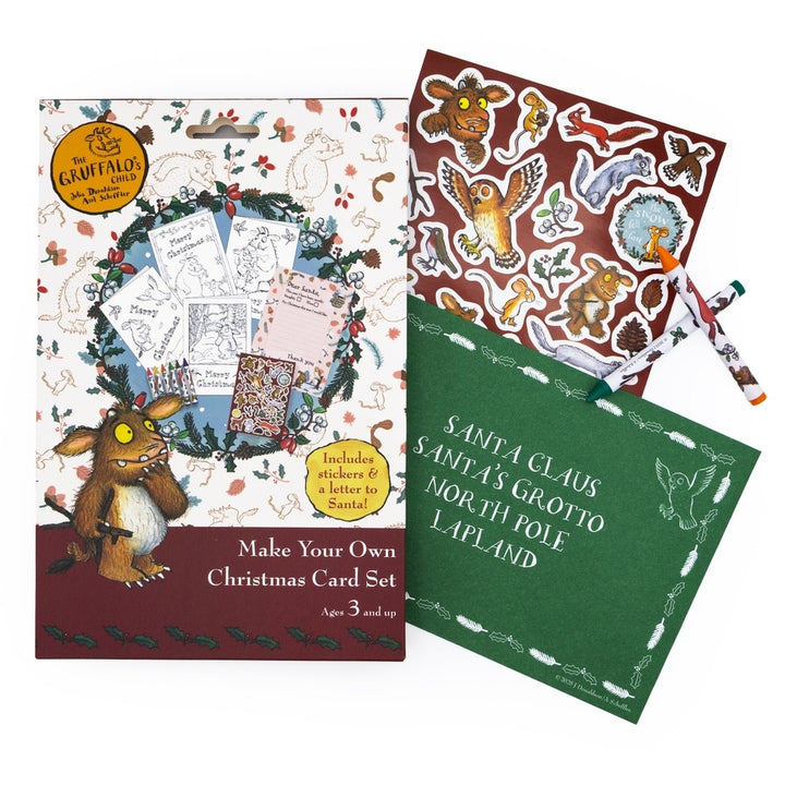 The Gruffalo's Child Make Your Own Christmas Card Set