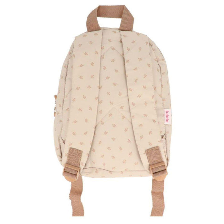Tutete - Children's Padded Backpack - Leaves Sand